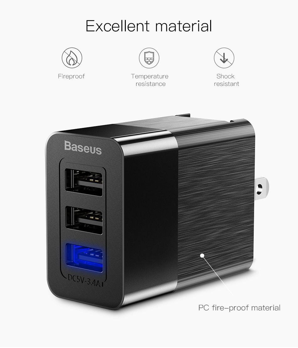 Baesus-3-Ports-34A-Fast-Travel-Wall-Charger-US-Plug-For-iPhone-X-8Plus-Oneplus-5t-Xiaomi-6-Mi-A1-1258202