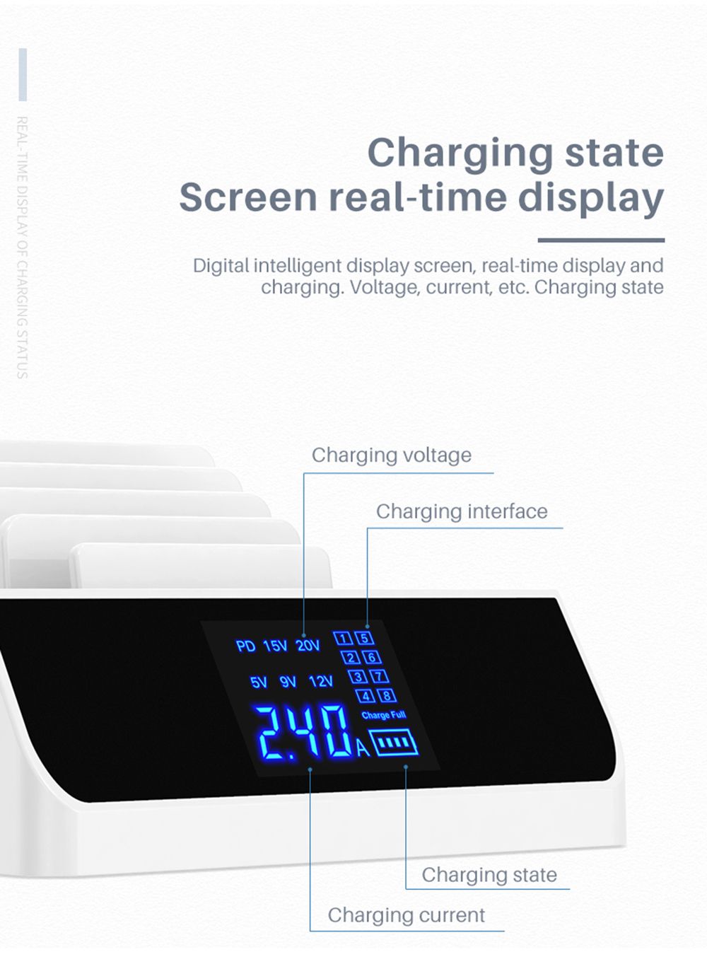 Bakeey-100W-6-Port-USB-PD-Charger-45W-USB-C-PD30-Power-Delivery-QC30-Quick-Charge-Digital-Display-De-1723976