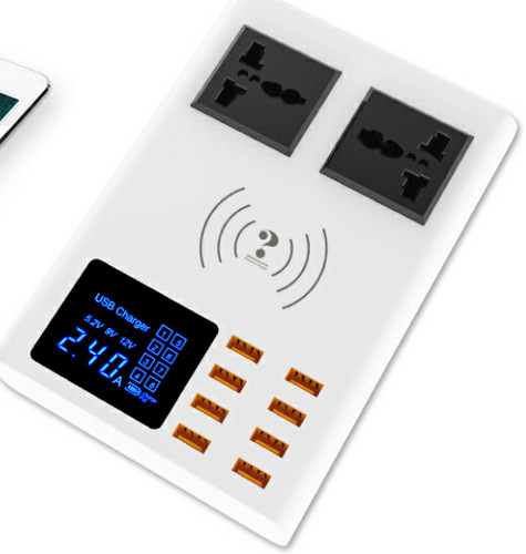 Bakeey-10A-Multiport-Digital-Display-Dual-AC-Fast-Charging-Universal-USB-Charger-Adapter-HUB-For-iPh-1564917