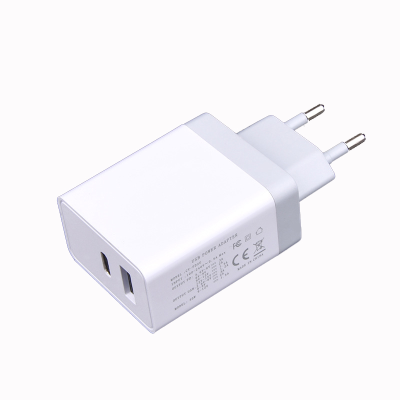 Bakeey-18W-QC30-PD-Type-C-Fast-Charging-EU-US-Plug-USB-Charger-Adapter-For-iPhone-X-XS-11-Pro-Huawei-1582180