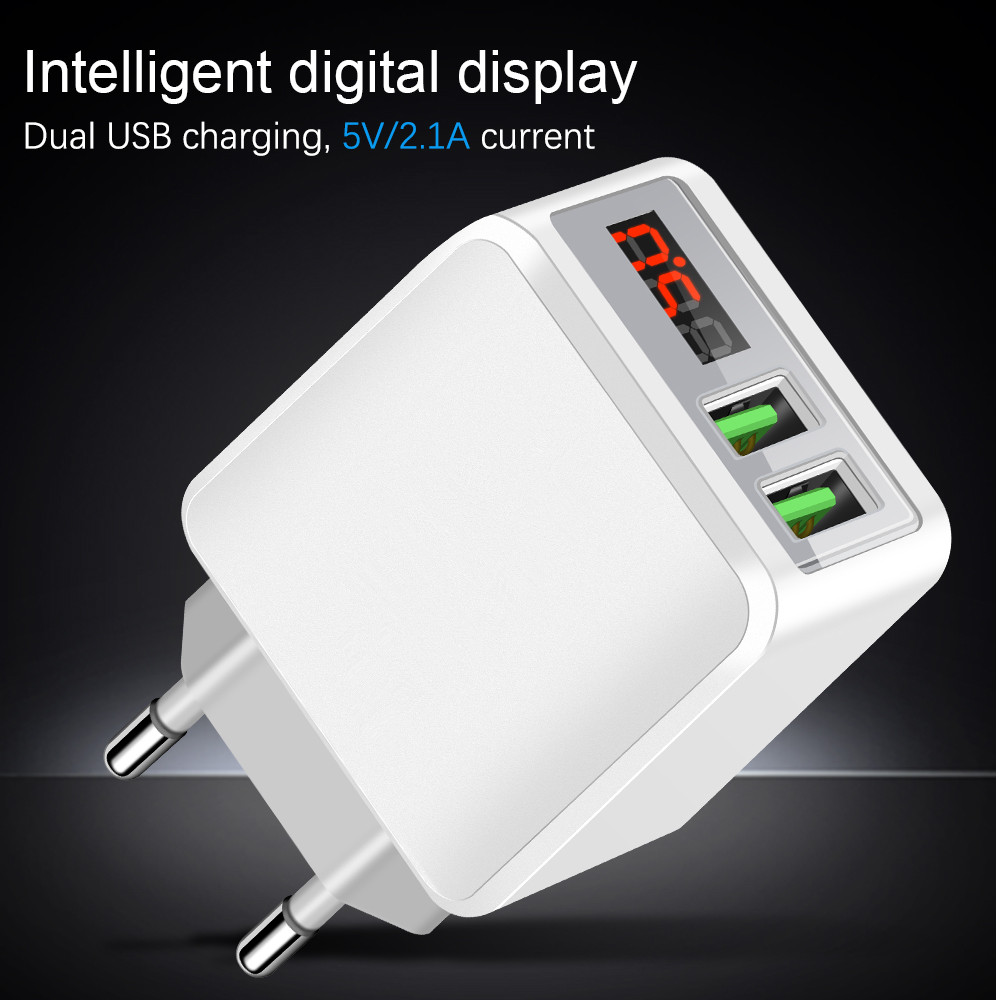 Bakeey-2-USB-Ports-2A-LED-Display-Smart-Travel-Wall-USB-Charger-for-Samsung-Huawei-1366095