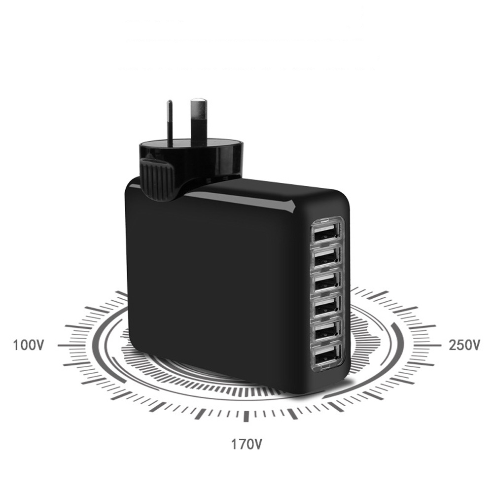 Bakeey-30W-6A-6-USB-Fast-Charging-USB-Charger-Desktop-Charger-Adapter-For-iPhone-XS-11Pro-Huawei-P30-1655070