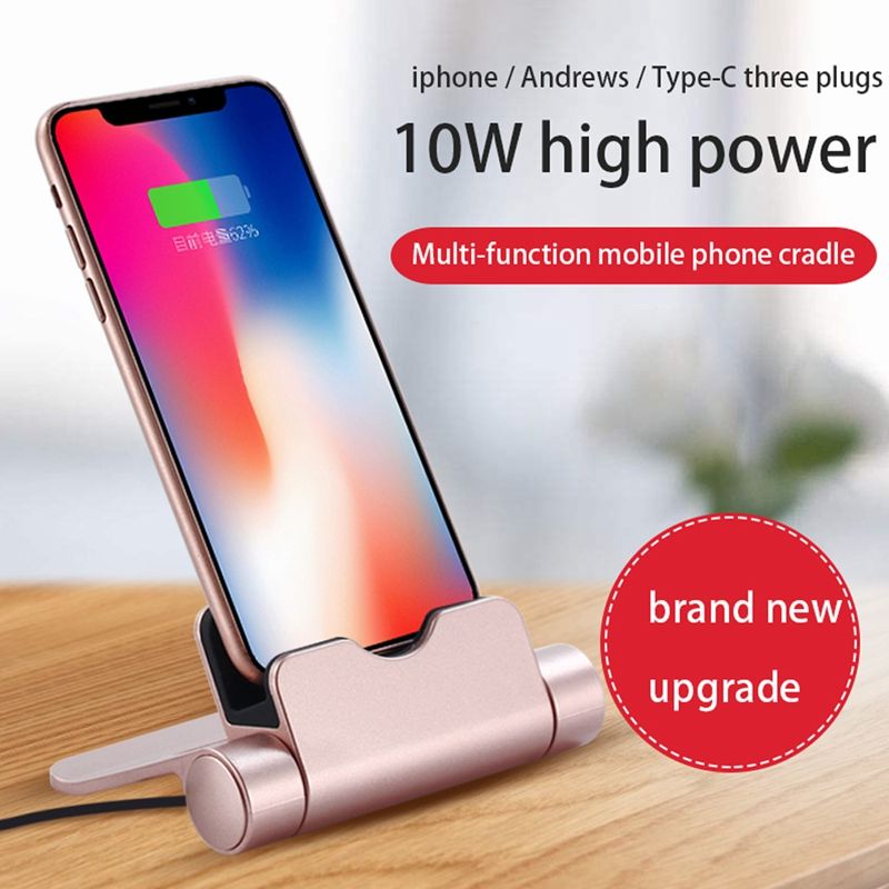 Bakeey-360-Degree-Rotation-Type-C-USB-Charger-Charging-Dock-For-Oneplus-6-5t-Xiaomi-Mi8-Mi-A1-S9-1316009