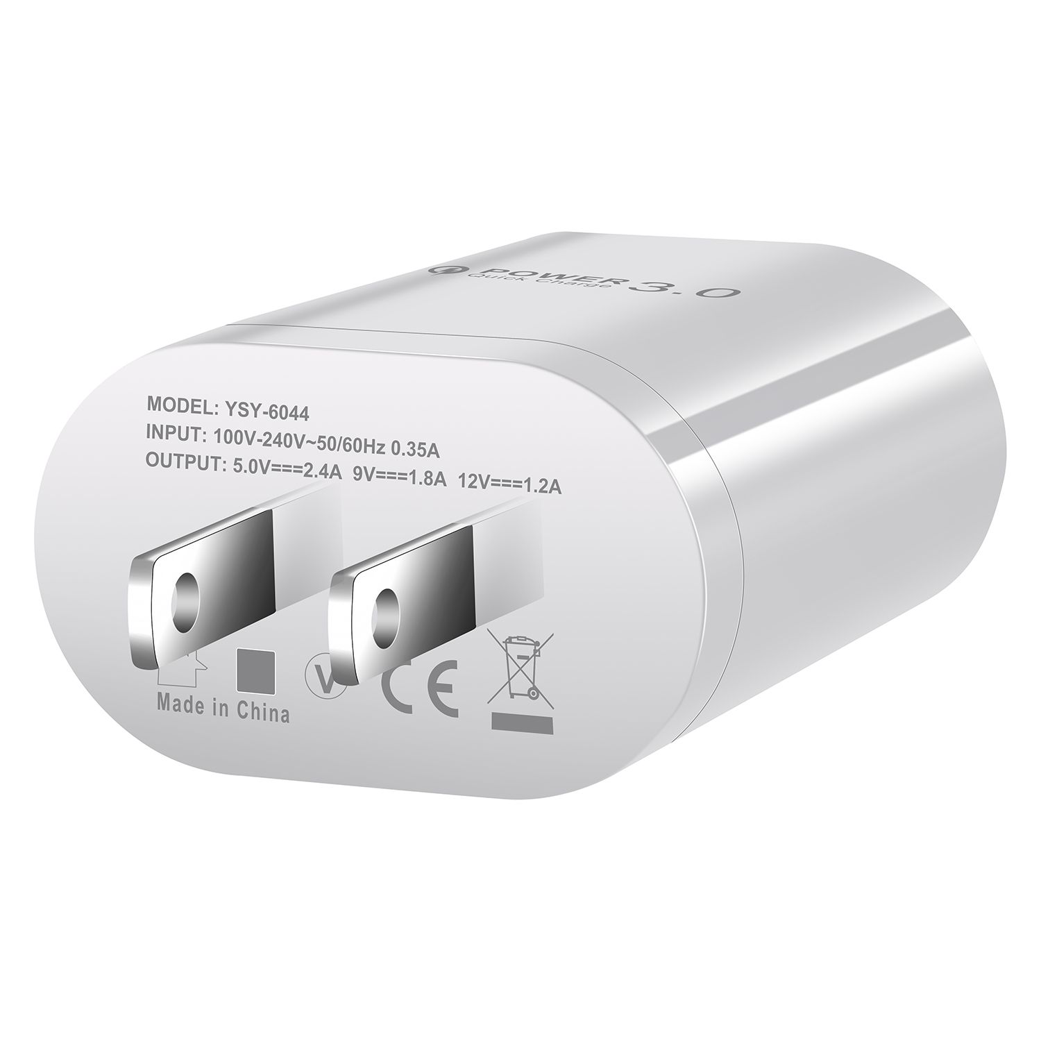 Bakeey-36W-QC30-Single-USB-Fast-Charging-USB-Charger-Adapter-For-iPhone-XS-11-Pro-Huawei-P30-Pro-Mat-1601485