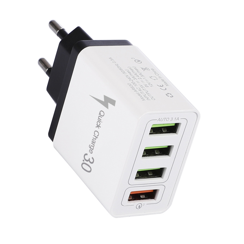 Bakeey-3A-QC30-Multi-port-Fast-Charging-USB-Charger-Adapter-For-iPhone-8Plus-XS-11-Pro-Huawei-P30-Pr-1615596