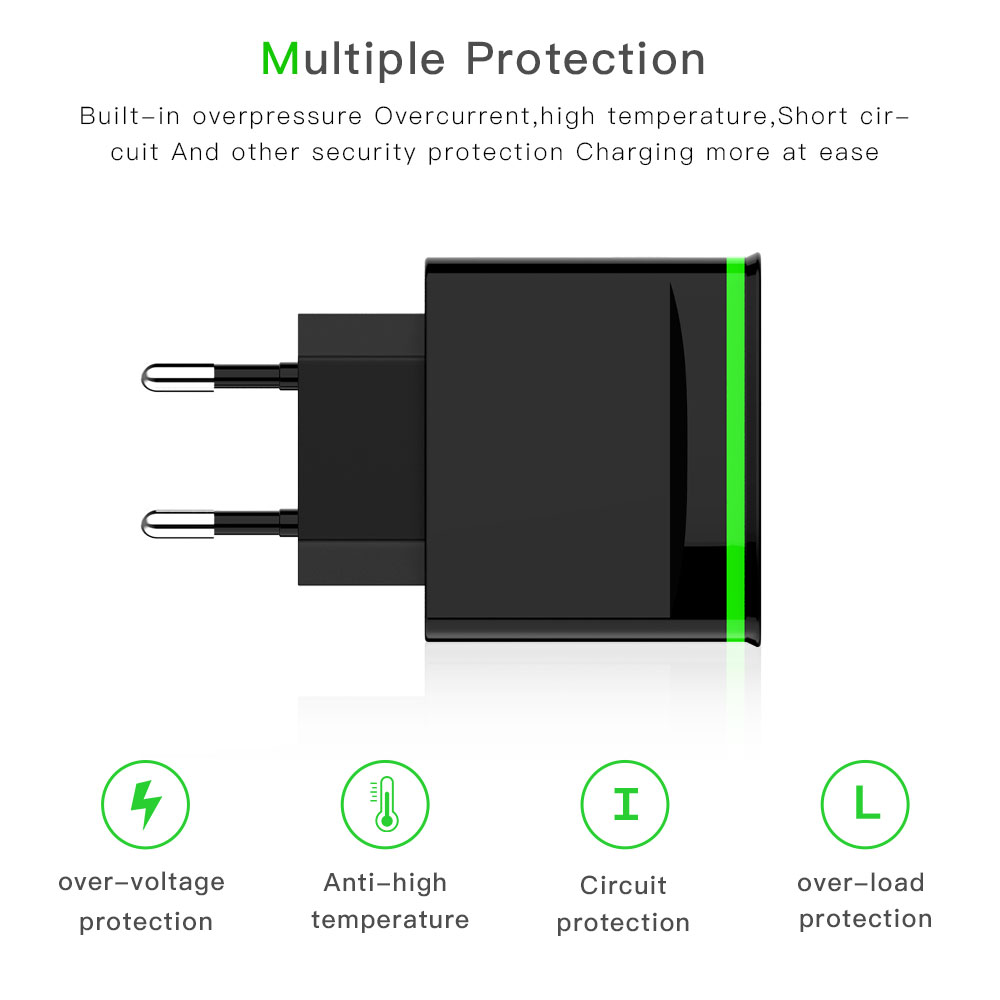 Bakeey-4-USB-Port-QC30-Fast-Charge-4A-USB-Charger-for-Samsung-for-iPhone-Xiaomi-Huawei-1410766