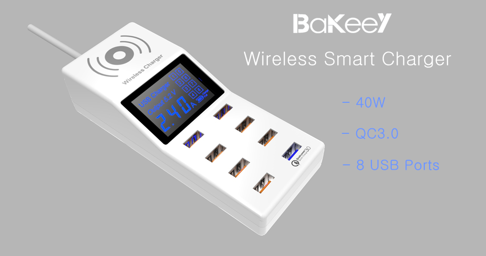 Bakeey-40W-8-USB-Ports-QC30-Smart-Wireless-Fast-Charger-for-iPhone-X-S9-Mi6-1278258
