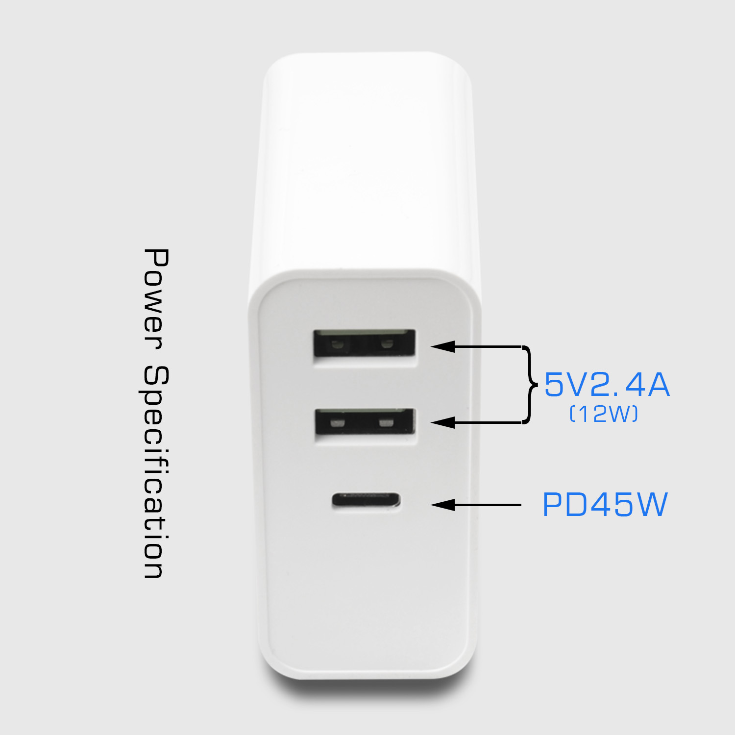 Bakeey-45W-57W-Type-CUSB-QC30-PD-Power-Charger-USB-Charger-EU-for-Samsung-Huawei-1447010