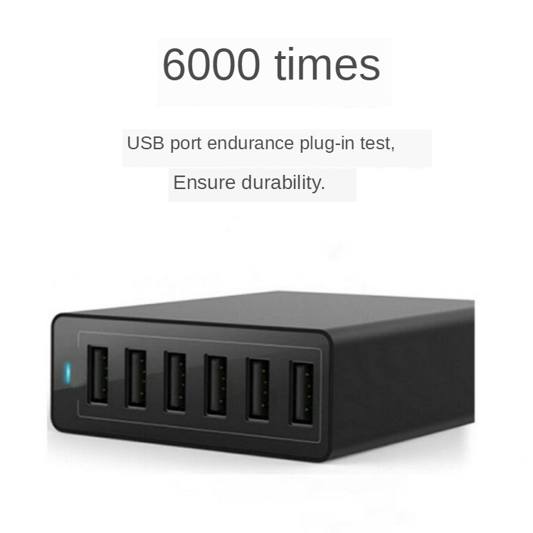 Bakeey-50W-10A-6-Port-USB-Charger-Desktop-Charging-Station-For-iPhone-11-SE-2020-For-Huawei-1718680