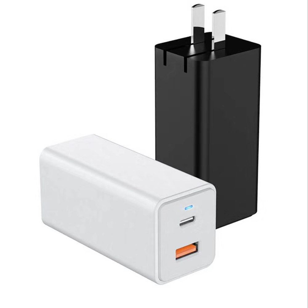 Bakeey-GaN-Gallium-Nitride-Charger-65W-Dual-port-Fast-Charging-For-iPhone-XS-11Pro-Huawei-P30-P40-Pr-1724925