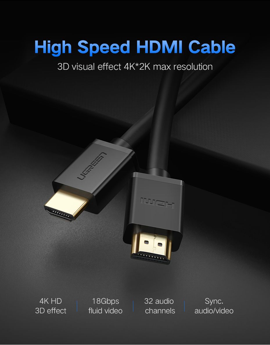 Bakeey-HDMI-4K-60Hz-1080P-HD-3D-18Gbps-High-Definition-Multimedia-Audio-Video-Cable-Adapter-For-PC-T-1597451