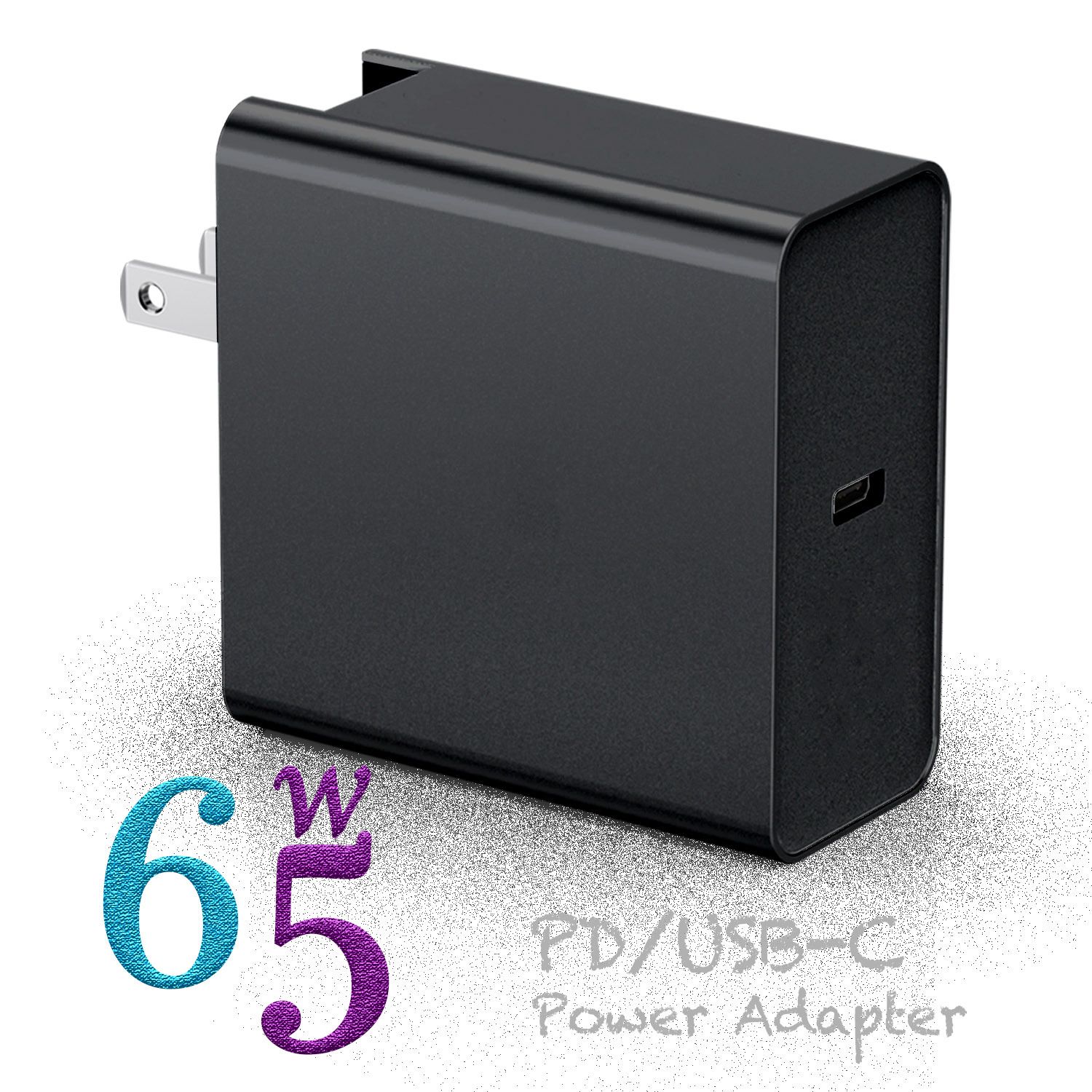 Bakeey-PD65W-Type-C-Folding-Portable-Display-Fast-Charging-USB-Charger-Adapter-For-iPhone-XS-11Pro-H-1621637