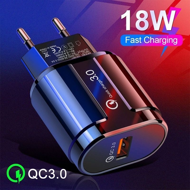 Bakeey-Quick-Charge-QC-30-Fast-USB-Charger-Wall--Charging-Adapter-for-iPhone-For-Samsung-1597398