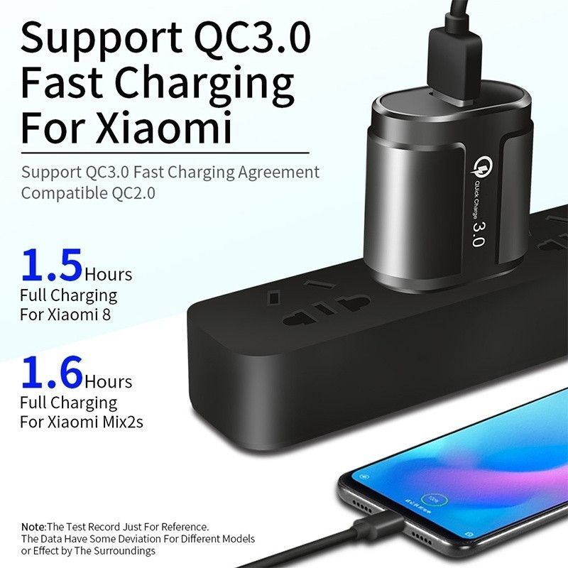 Bakeey-Quick-Charge-QC-30-Fast-USB-Charger-Wall--Charging-Adapter-for-iPhone-For-Samsung-1597398