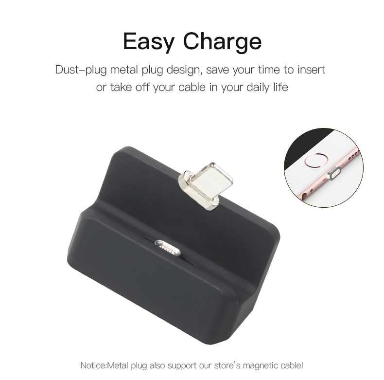 Bakeey-Type-C-Magnetic-Fast-USB-Charger-Charging-Dock-For-Oneplus-5t-Mi6-Mi-A1-Mix-2S-S9-1288073