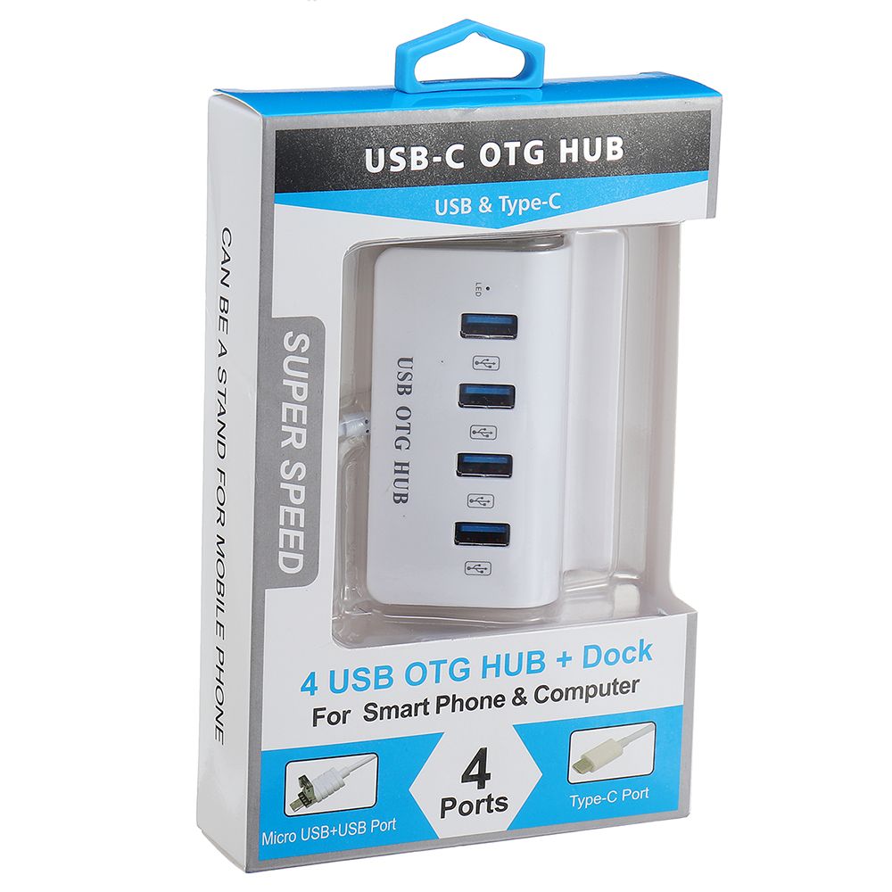 Bakeey-Type-C-USB-31-High-Speed-Expansion-4-Ports-HUB-USB-Splitter-for-Mi-A2-Pocophone-F1-1368773