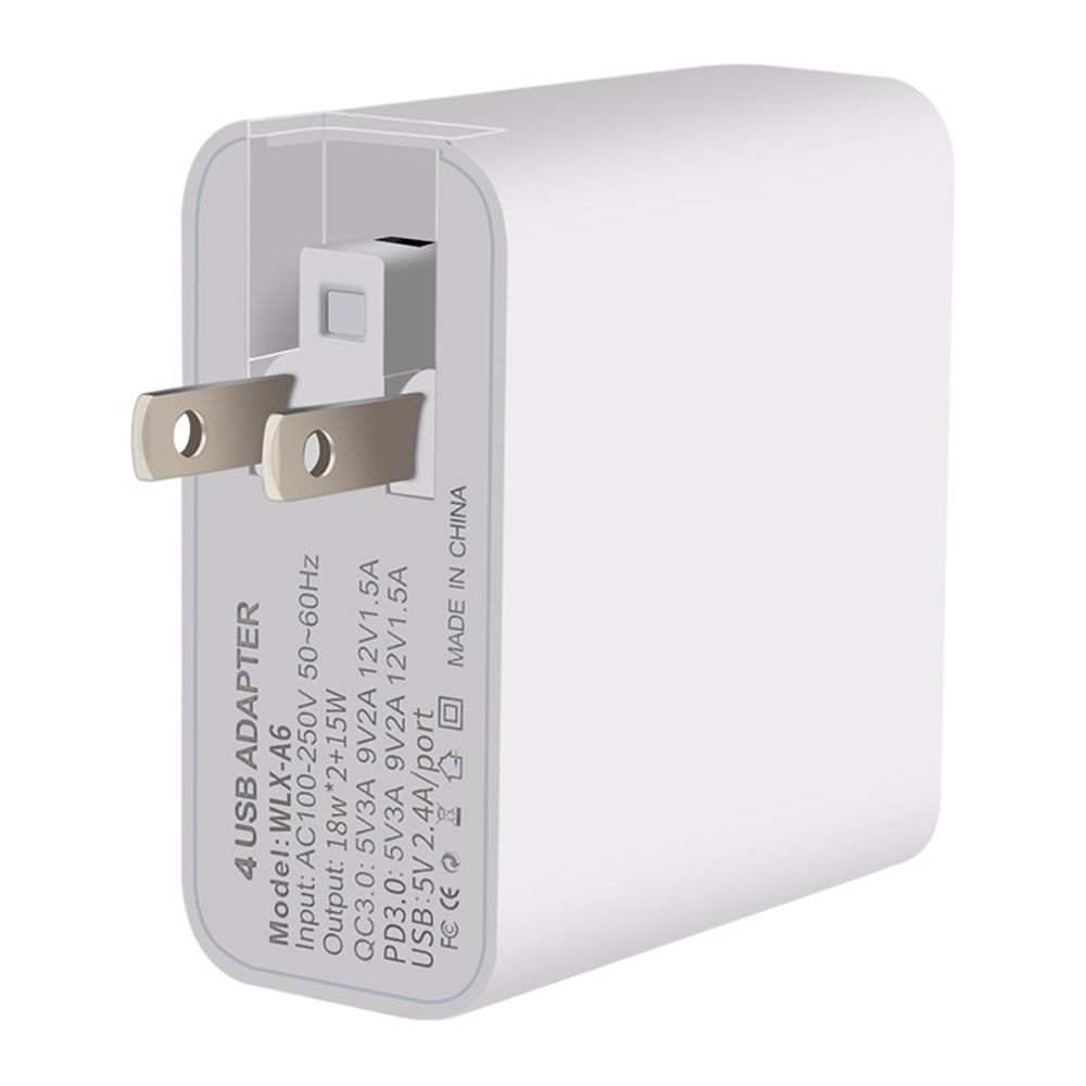 Bakeey-USB-Charger-51W-PD-18W-QC30-Travel-Wall-Charger-Adapter-Fast-Charging-For-iPhone-XS-11Pro-Xia-1717383