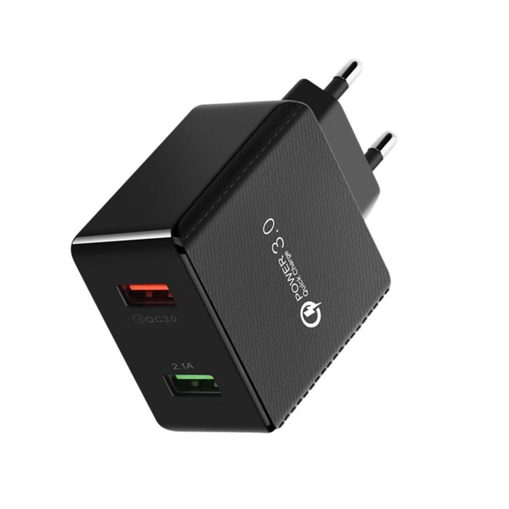 Bakeey-USB-Charger-Dual-Port-QC30-Fast-Charging-For-iPhone-XS-11Pro-Mi10-Note-9S-1686372