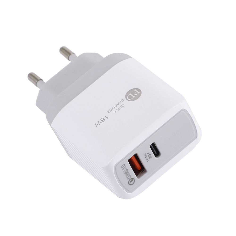 Bakeey-USB-Charger-QC30-PD18W-Fast-Charging-For-iPhone-XS-11Pro-Huawei-P30-P40-Pro-Mi10-S20-Note-20-1725015