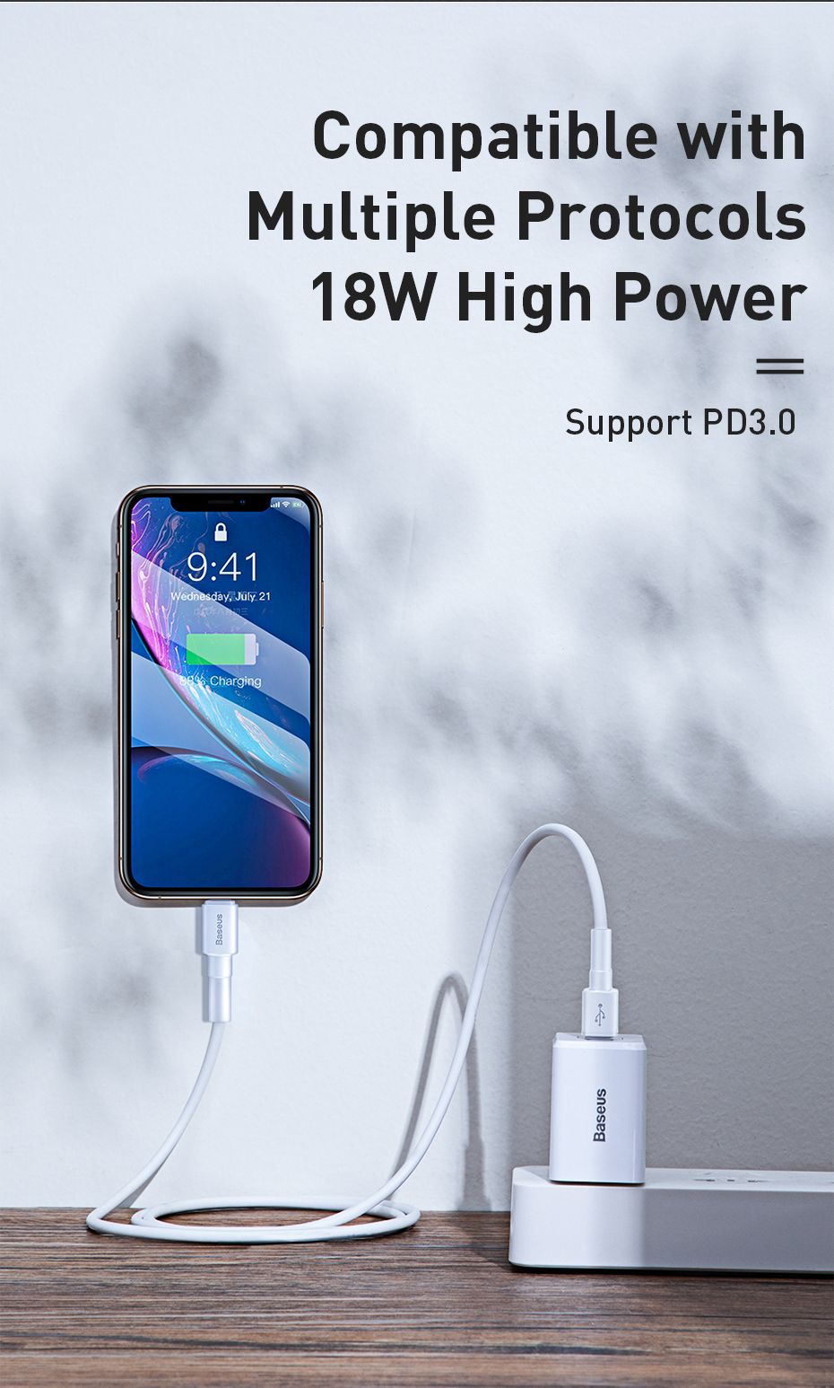 Baseus-18W-PD-Type-C-Fast-Charging-US-USB-Charger-Adapter-For-iPhone-X-XS-HUAWEI-P30-Oneplus-7-MI9-S-1537308