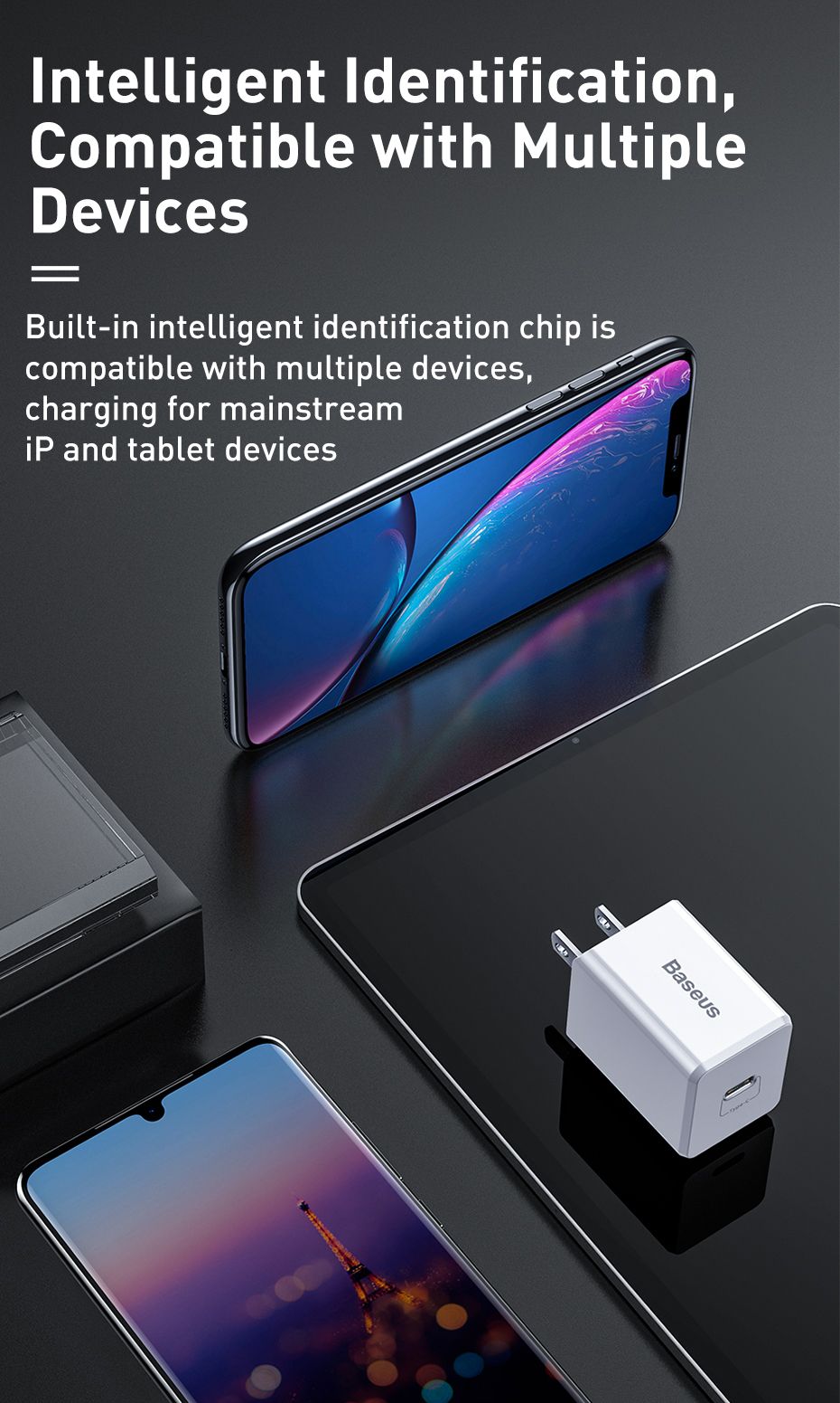 Baseus-18W-PD-Type-C-Fast-Charging-US-USB-Charger-Adapter-For-iPhone-X-XS-HUAWEI-P30-Oneplus-7-MI9-S-1537308