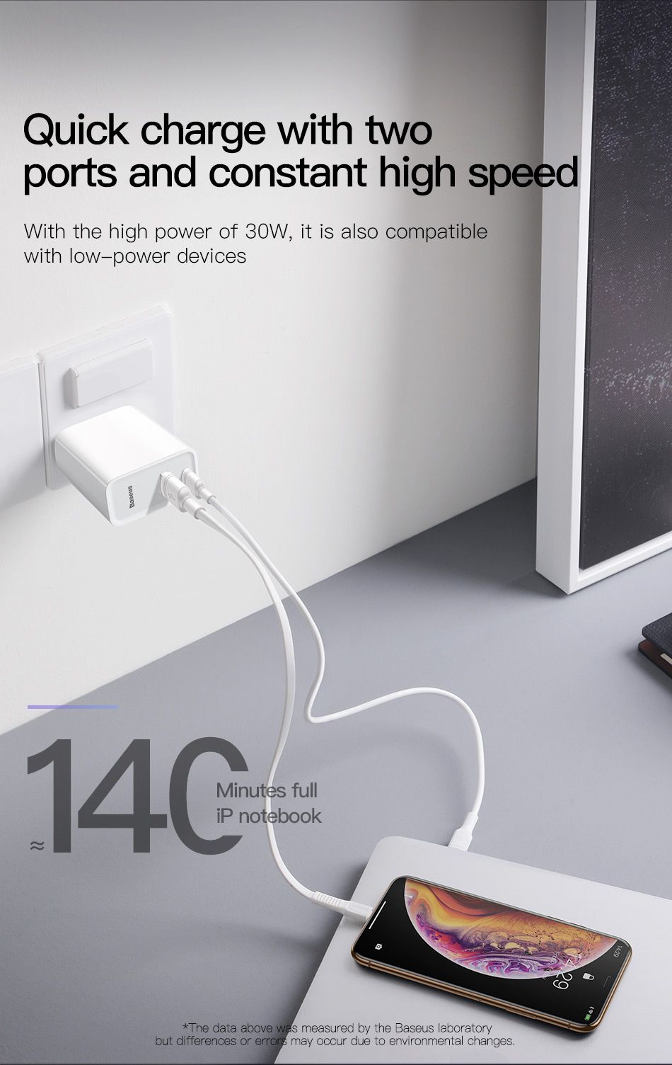 Baseus-BS-CH906-30W-Speedy-Series-PPS-Dual-USB-Quick-Charge-USB-Charger-for-iPhone-11-Pro-XR-X-1618870