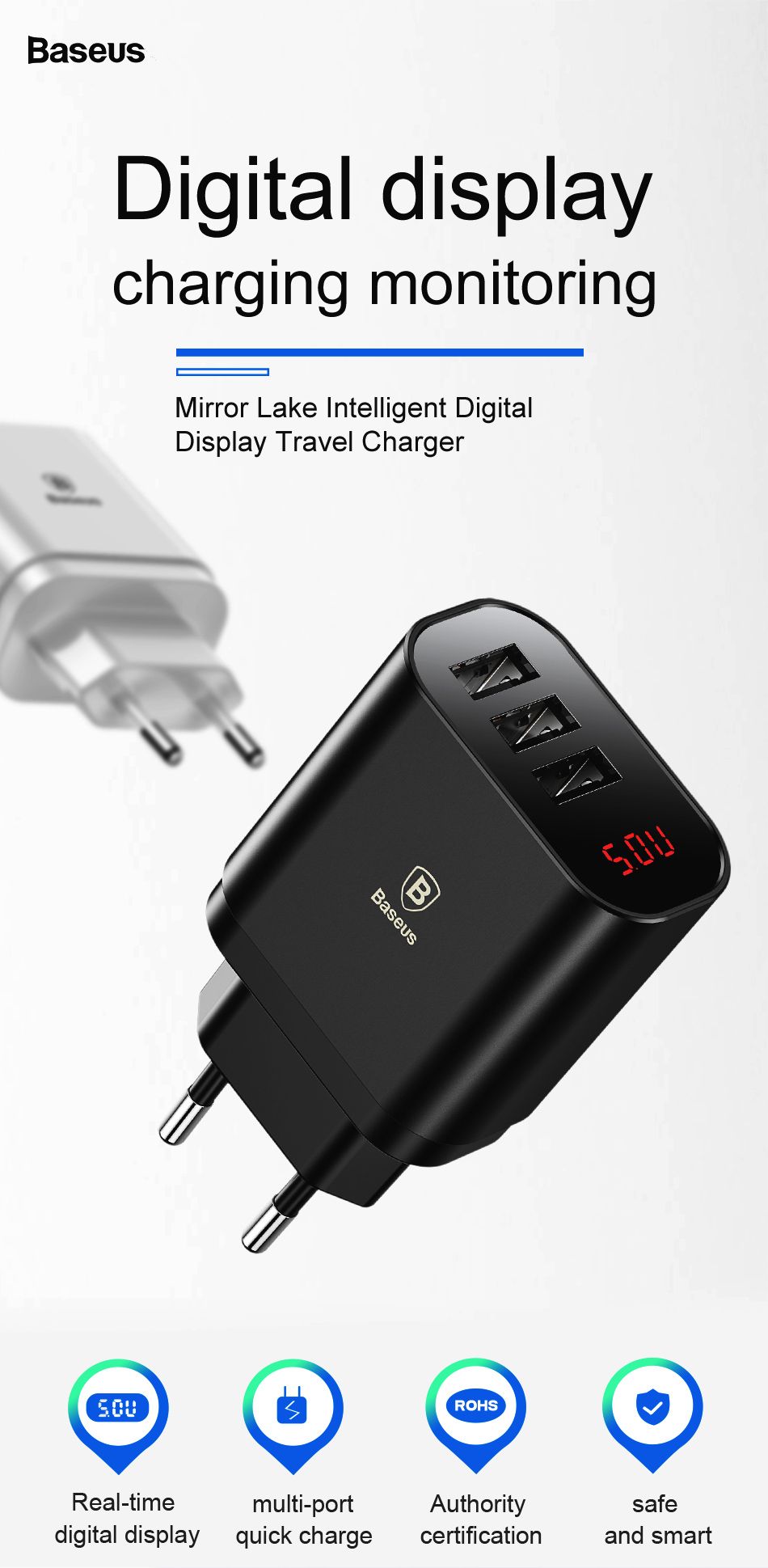 Baseus-Digital-LED-Display-34A-3-USB-Port-Fast-Charging-Wall-Travel-Charger-for-iPhone-X-1310504