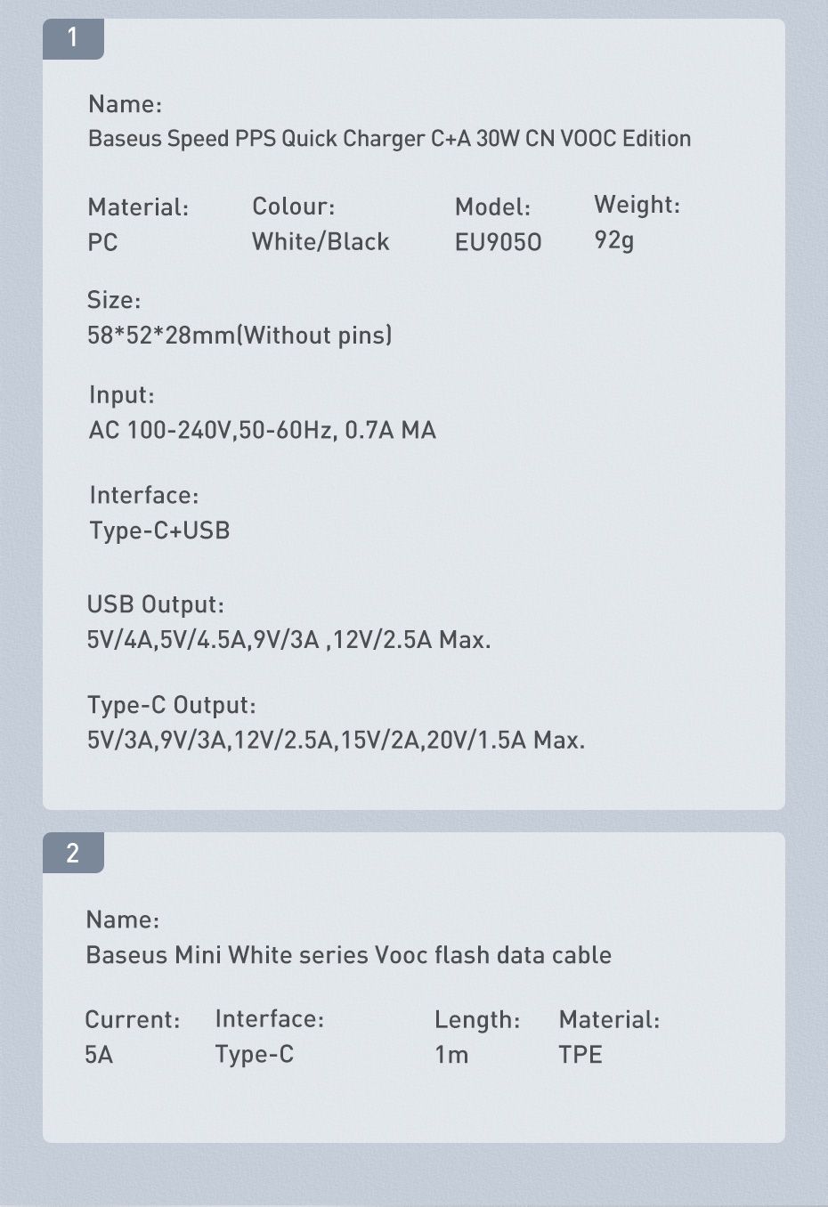Baseus-EUUS-Plug-OPPO-Certified-VOOC-Warp-PPS-30W-5A-Dual-Port-USB-Charger-Kit-Fast-Charging-2-port--1690978