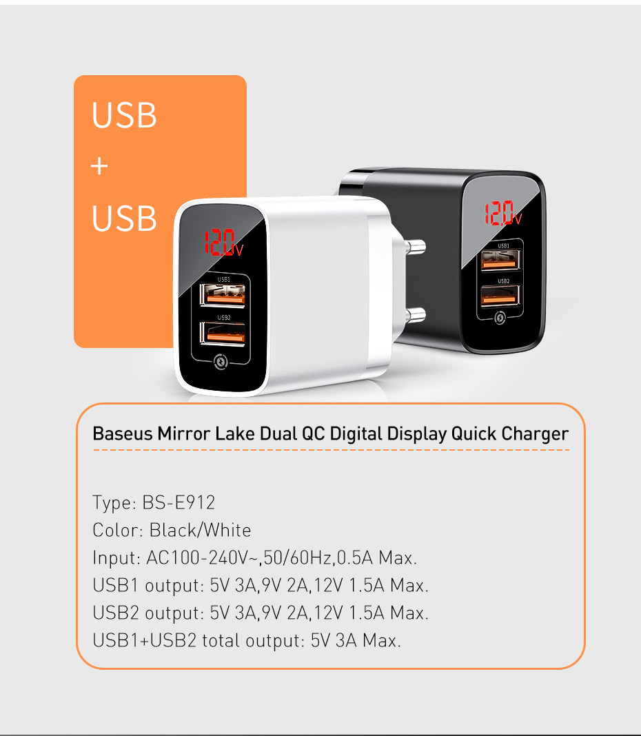 Baseus-Mirror-Lake-PPS-Digtial-Display-PD30-QC30-USB-Charger-AA-Type-CA-for-iPhone-X-XR-for-Samsung--1561162