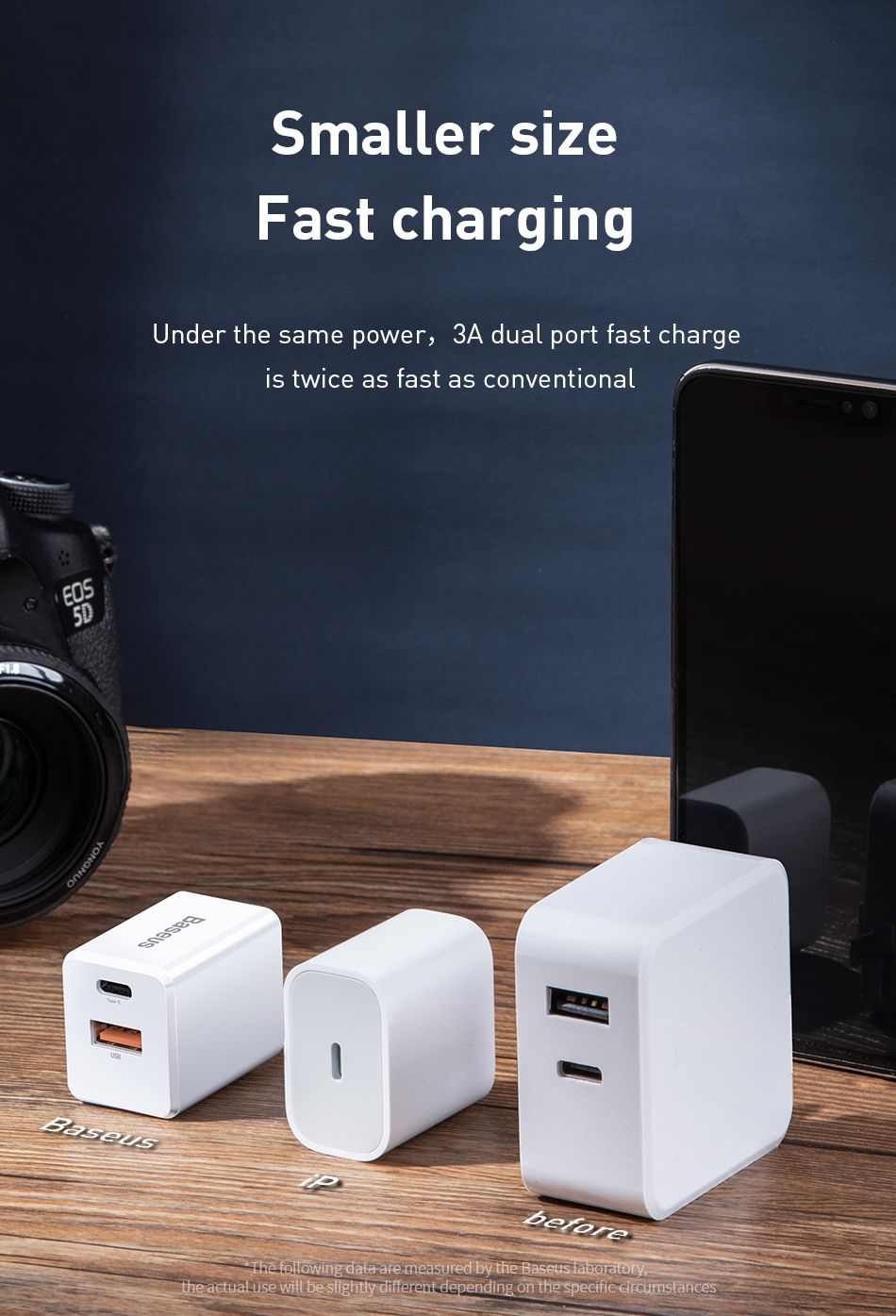 Baseus-PD30--QC30-Traveler-PPS-USB-C-18W-Quick-USB-Charger-for-Samsung-Huawei-1468156