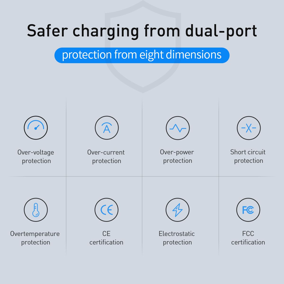 Basues-105W-2A-Smart-Protection-Dual-USB-Travel-Charger-EU-Plug-Fast-Charging-Speed-Mini-Universal-C-1608086