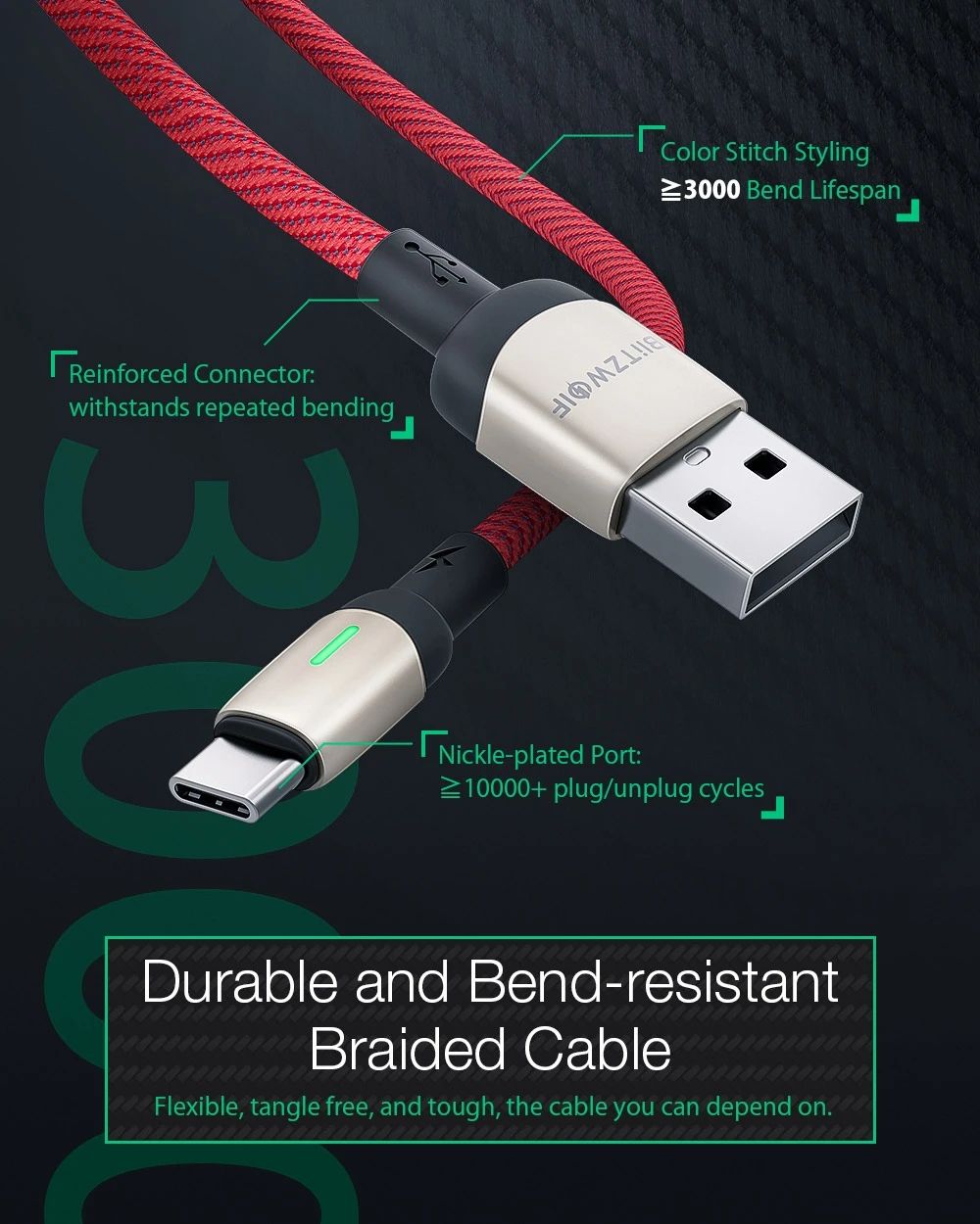 BlitzWolfreg-BW-S15-60W-Dual-QC30-6-Ports-Desktop-USB-Smart-Charger-AU-Adapter-with-BW-TC21-3A-LED-T-1701403