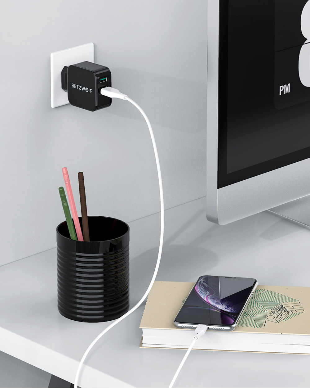 BlitzWolfreg-BW-S6-New-Version-18W-Dual-USB-QC30-Wall-USB-Charger-EU-AU-Adapter-for-iphone-11-Pro-XR-1047935