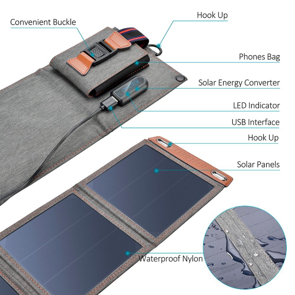 CHOETECH-Solar-Charger-14W-USB-Foldable-Phone-Travel-Charger-Solar-Panel-Waterproof-For-iPhone-X-XS--1699589