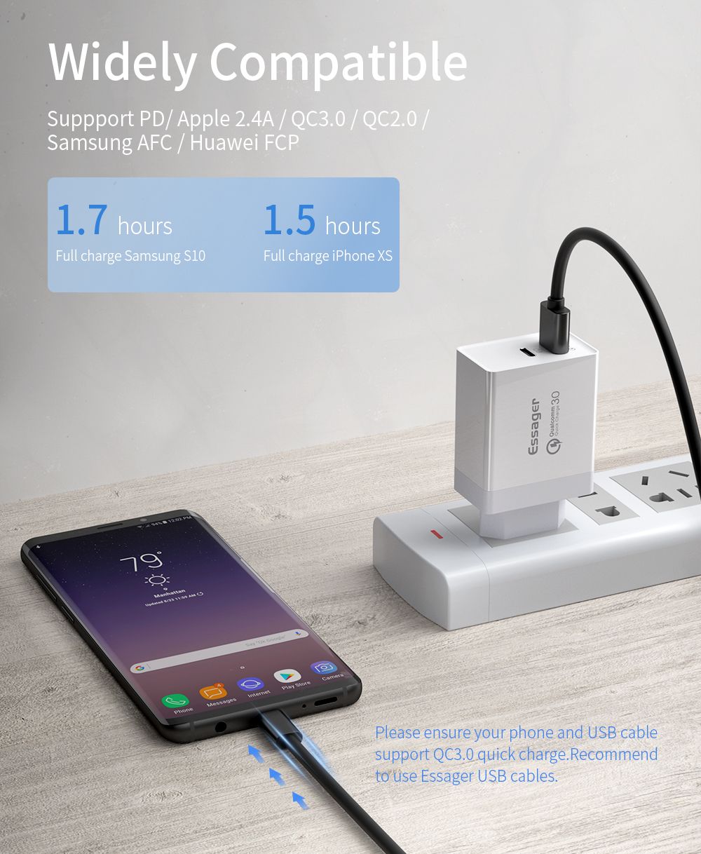 Essager-36W-Type-C-PD-Fast-Charging-Port--USB-QC30-Quick-Charging-Dual-Port-Charger-EU-Plug-Adapter--1500242