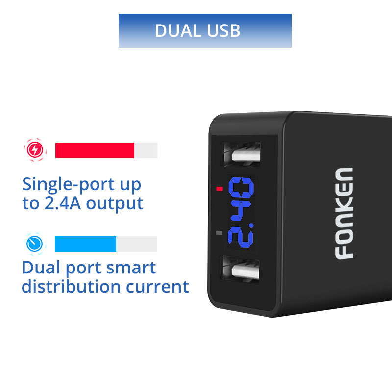 FONKEN-24A-Dual-USB-Ports-Fast-Charging-LED-Display-EU-Charger-Adapter-For-iPhone-X-XS-Oneplus-Pocop-1535800