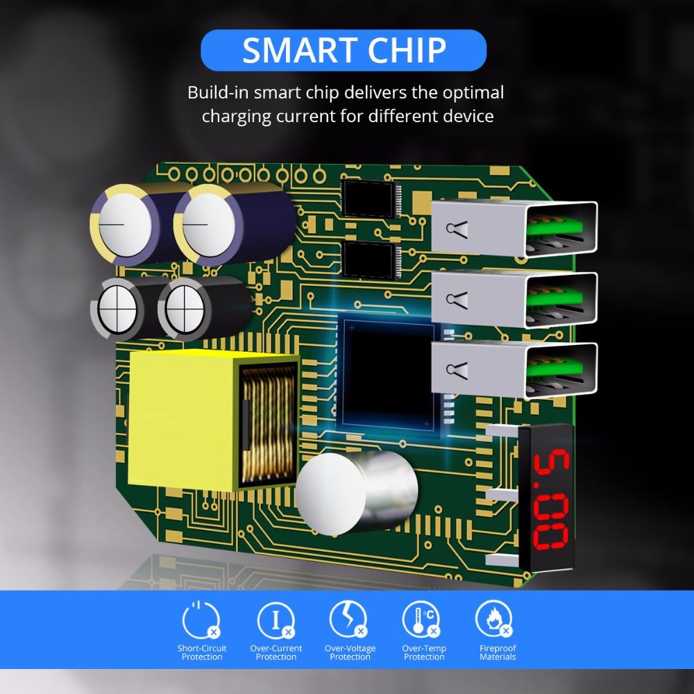 FONKEN-3A-3-Ports-LED-Display-Fast-Charging-USB-Charger-For-Power-Bank-iPhone-X-XS-HUAWEI-P20-MI9-S1-1528434