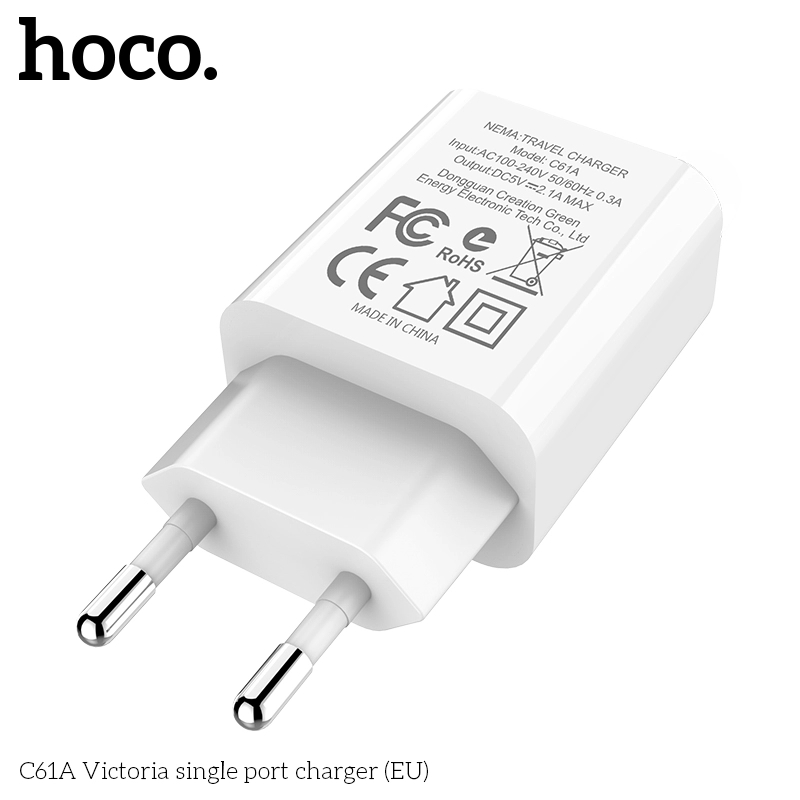 HOCO-C61A-21A-EU-Plug-Smart-USB-Charger-for-Samsung-for-iPhone-Huawei-1419493
