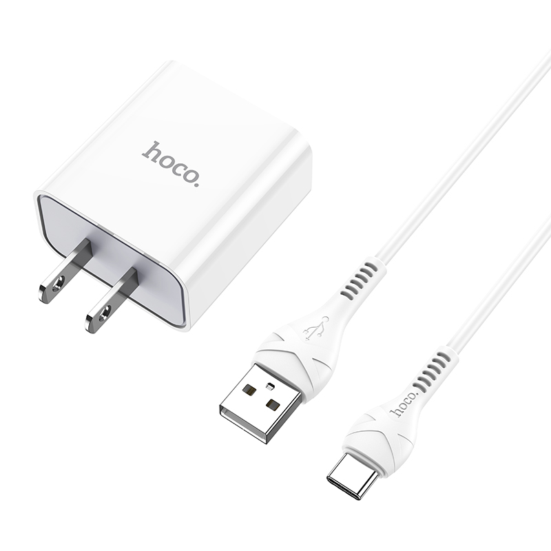 HOCO-C81A-USB-Charger-Fast-Charging-Wall-Travel-Adapter-For-iPhone-XS-11Pro-Huawei-P30-P40-Pro-Xiaom-1706787