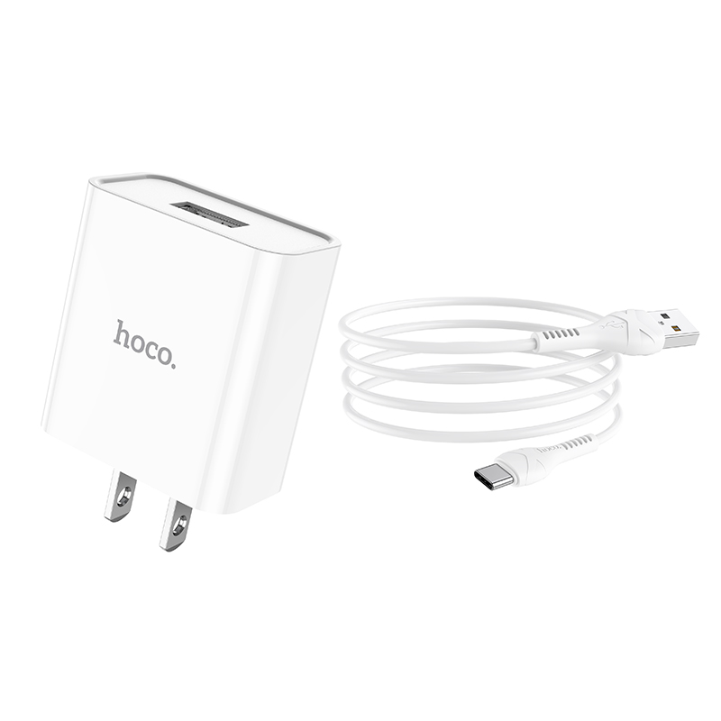 HOCO-C81A-USB-Charger-Fast-Charging-Wall-Travel-Adapter-For-iPhone-XS-11Pro-Huawei-P30-P40-Pro-Xiaom-1706787