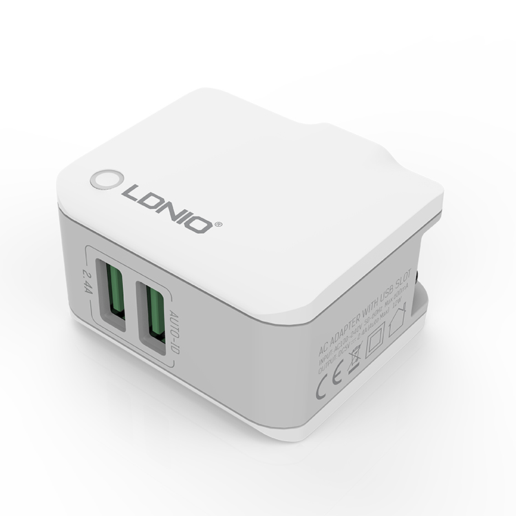 LDNIO-24A-Fast-Charging-Type-C-Dual-USB-Port-European-Regulations-Travel-Home-Wall-Charger-Detachabl-1530247