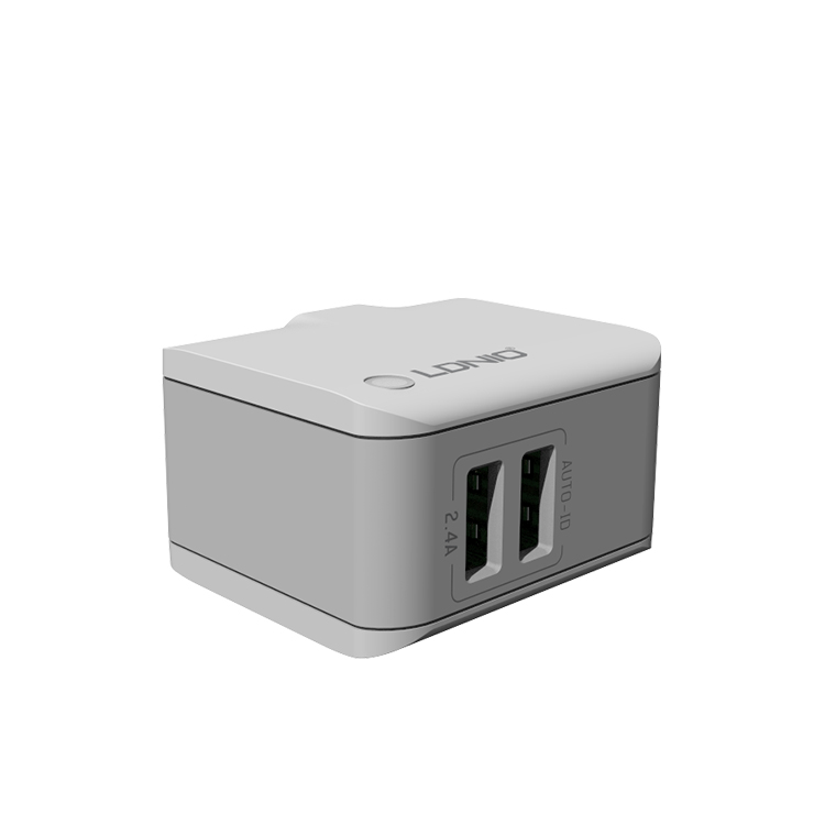 LDNIO-24A-Fast-Charging-Type-C-Dual-USB-Port-European-Regulations-Travel-Home-Wall-Charger-Detachabl-1530247