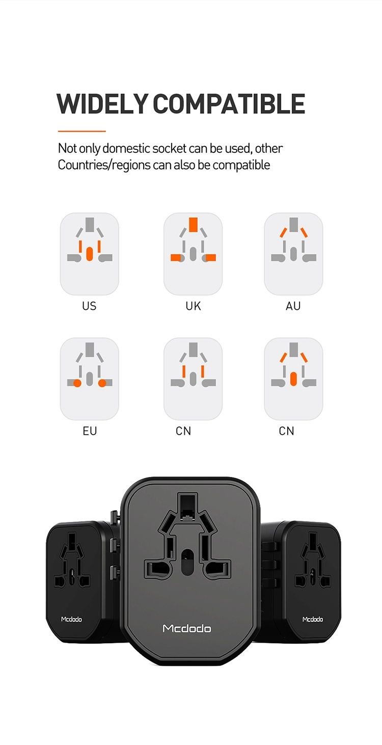 MCDODO-2-In-1-PD30-QC30-USB-Charger--2000W-Hub-Universal-Travel-Adapter-Conversion-Charger-For-iPhon-1694247