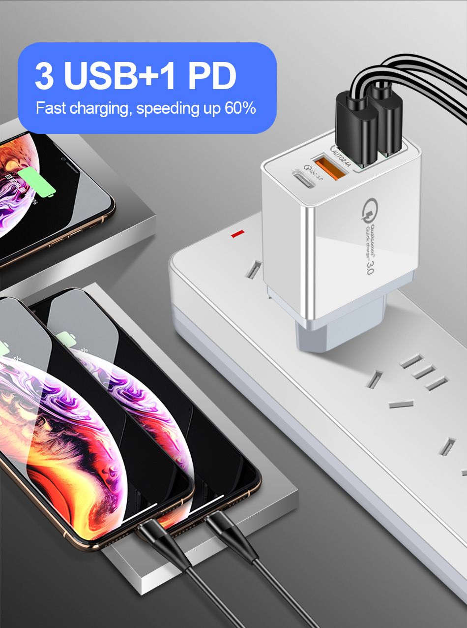 OLAF-36W-QC30-PD-4-Port-USB-Type-C-Output-Quick-Charge-USB-Charger-Universal-Travel-Charger-for-iPho-1643973