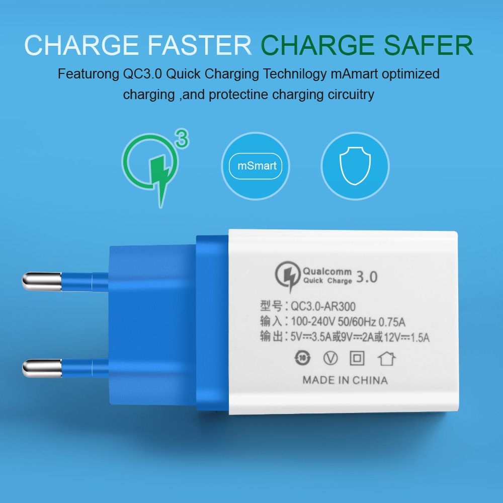 OLAF-3A-QC30-Fast-Charging-USB-Charger-EU-Plug-Adapter-For-iPhone-X-XR-XS-MAX-Xiaomi-Pocophone-S9-S1-1480149