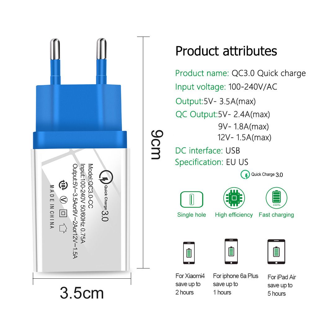 OLAF-3A-QC30-Fast-Charging-USB-Charger-EU-Plug-Adapter-For-iPhone-X-XR-XS-MAX-Xiaomi-Pocophone-S9-S1-1480149