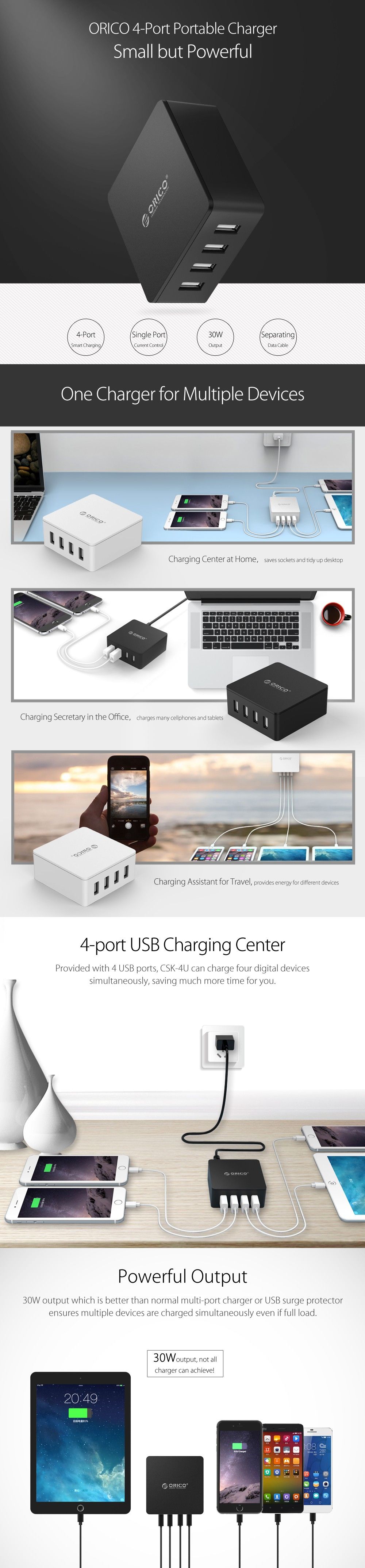 ORICO-USB-Charger-4-Port-EU-Plug-Universal-Smart-Phone-USB-Charger-5V-60A-30W-Output-for-iPhone-11-P-1578466