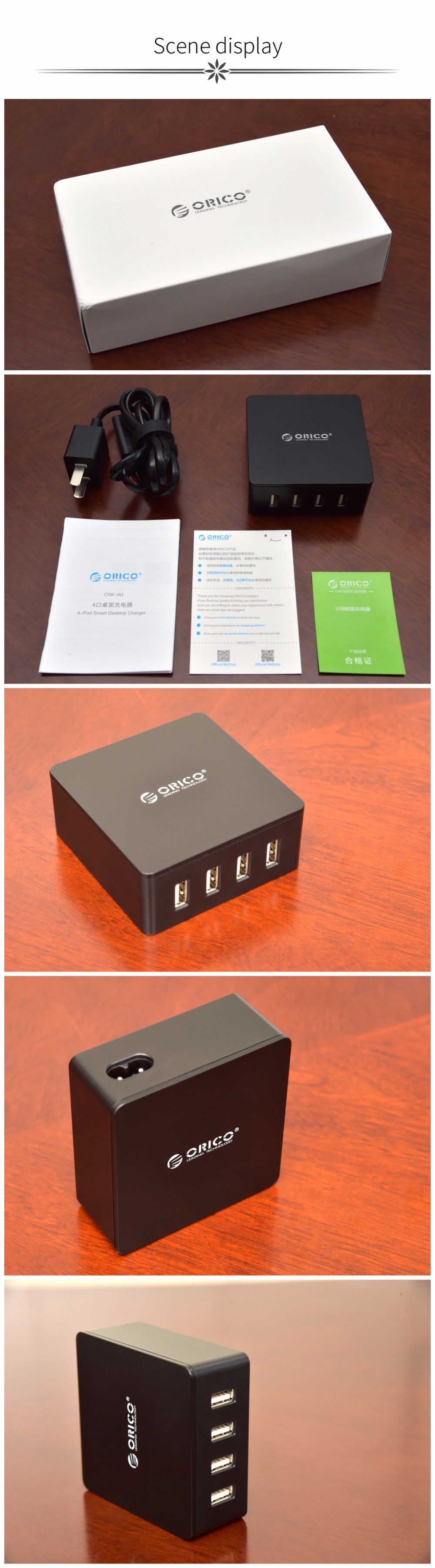ORICO-USB-Charger-4-Port-EU-Plug-Universal-Smart-Phone-USB-Charger-5V-60A-30W-Output-for-iPhone-11-P-1578466