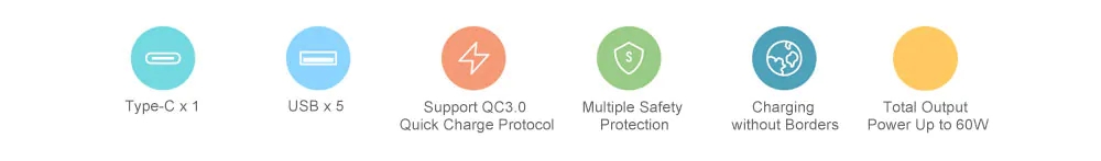 Original-Xiaomi-USB-C-60W-Charger-Type-C-amp-USB-A-6-Ports-Output-Dual-QC-30-Quick-Charger-1268437