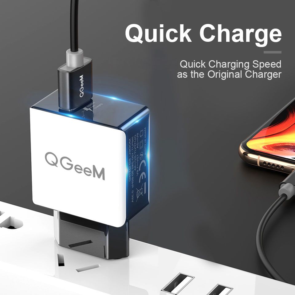 QGEEM-QC-30-USB-Charger-Fiber-Drawing-Wall-Charger-Adapter-Fast-Charging-For-Huawei-P30-P40-Pro-MI10-1729054